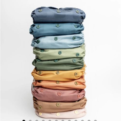 Boho Solid Pockets (10) Value Bundle – Kinder Cloth Diaper Co.