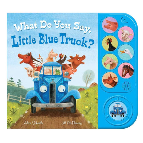 What Do You Say, Little Blue Truck? Sound Book