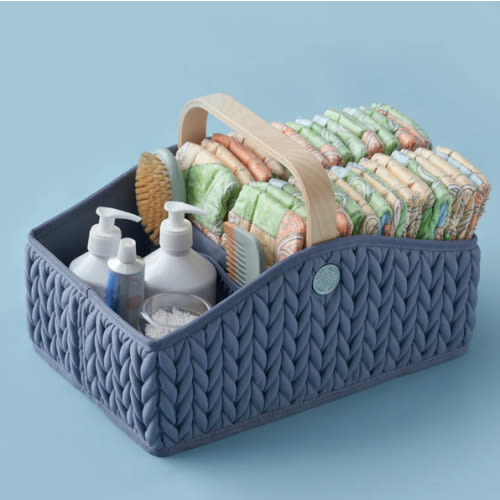 Diaper Caddy Blue