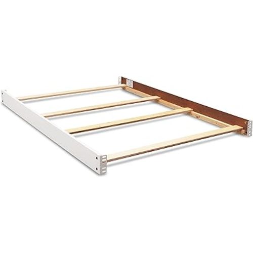 CC KITS Full Size Conversion Kit Bed Rails for Delta Children's Riverside Crib - #0050 (Bianca White - 130)