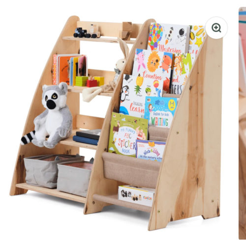 2-in-1 Montessori Shelf
