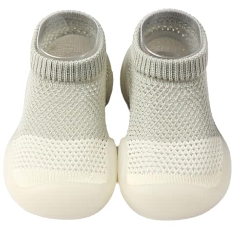 Kqwfsiu Baby Sock Shoes Boys Girls First Walking Shoes Non Slip Lightweight Toddler Infant Indoor Outdoor