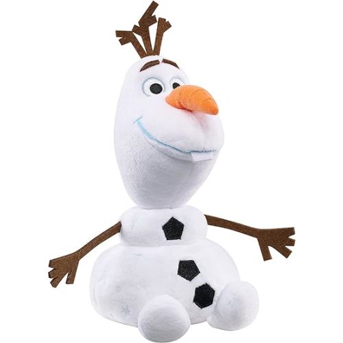 Just Play Disney Frozen 11-inch Laugh, Shimmy & Shake Olaf, Sound and Movement, Kids Toys for Ages 3 Up