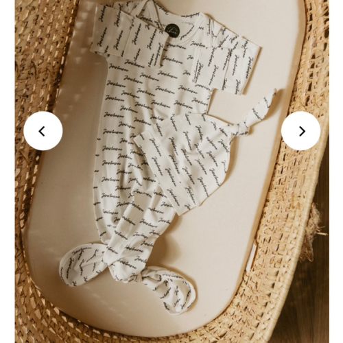 Jesus Loves Me Bamboo Gown & Matching Beanie – OUR HOUSE ABOVE