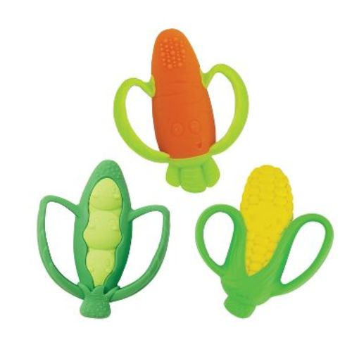 Infantino Go Gaga! Farmer's Market Teethers Gift Set - 3ct
