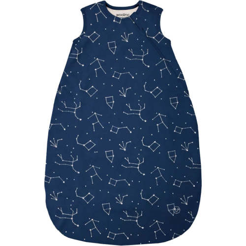 4 Season® Classic Baby Sleeping Bag, Merino Wool & Organic Cotton, Night Sky™ 0-6 Months