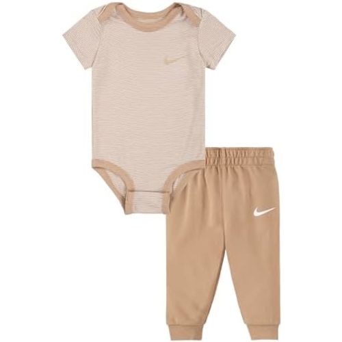 Nike baby-boys Essentials Bodysuits and Pants 2-piece Set