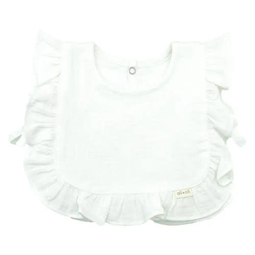 Ali + Oli Ruffle Bib