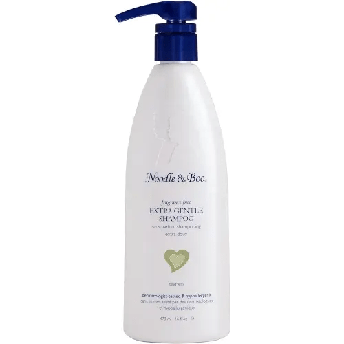 Noodle & Boo Fragrance Free Extra Gentle Shampoo for Baby Eczema Care, 16 fl. oz.