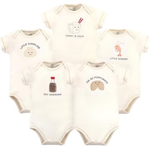 Touched by Nature Unisex Baby Organic Cotton Bodysuits