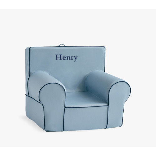 Anywhere Chair®, Arona Twill with Navy Piping