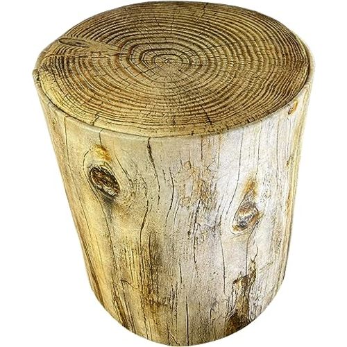 Organizer Storage Stool for Toy and Cloth and Kids Stool (Tree-Birch, 12Wx13H)
