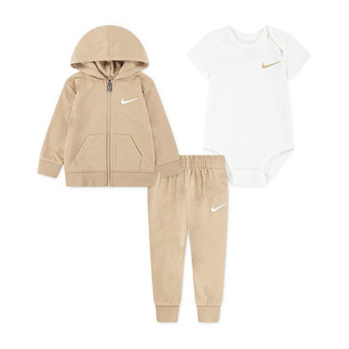 Baby Boys' or Girls' Bodysuit, Hoodie, and Pants, 3-Piece Set
