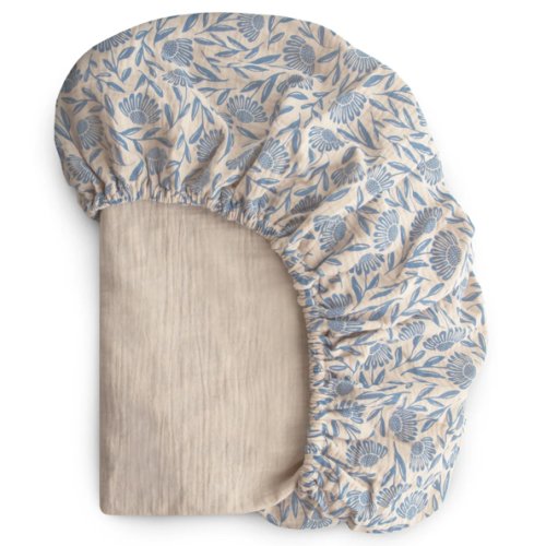 Mushie Extra Soft Muslin Crib Sheet – Babyletto