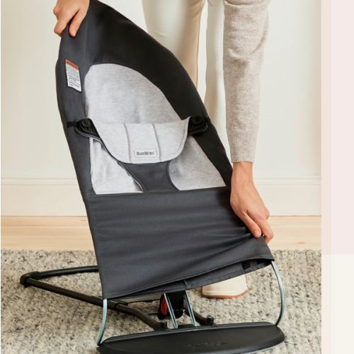 BabyBjörn Extra Fabric Seat for Bouncer Balance Soft-Dark/Gray