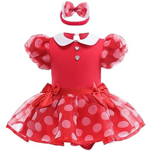 Baby Girls Snow White Belle Sofia Birthday Princess Christmas Halloween Costume Bodysuit Romper Tutu Dress w/Headband