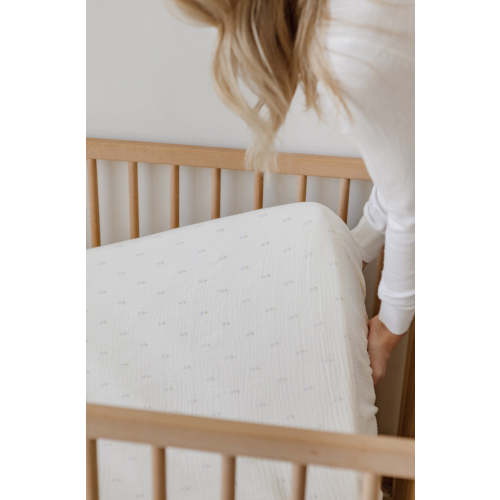 Soft Crib Sheet – Lavender Field