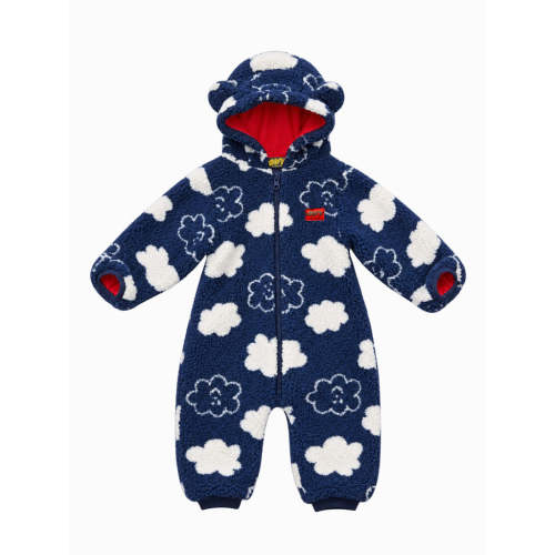 Happy Cloud Fleece Zipped Onesie – Lazy Oaf