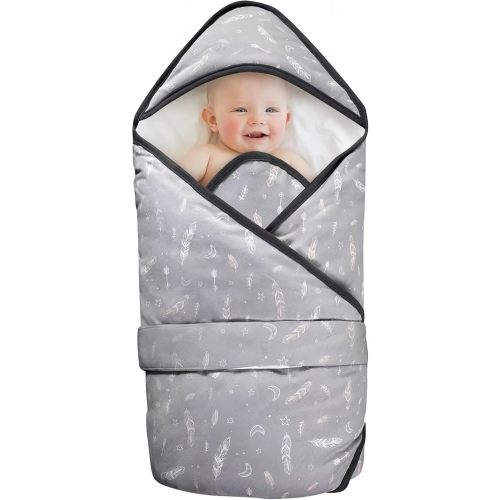KIDDA Newborn 0-12 Months Baby Swaddle Blanket Multifunctio Boys Girls Cotton Thick Mat Wrap Stroller Sleeping Sacks Infant