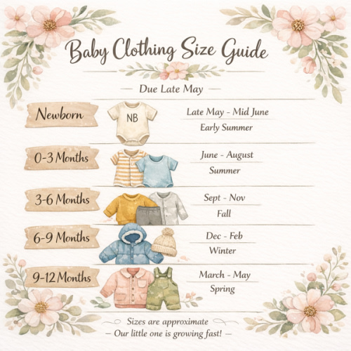 Baby Clothing Size & Season Guide!