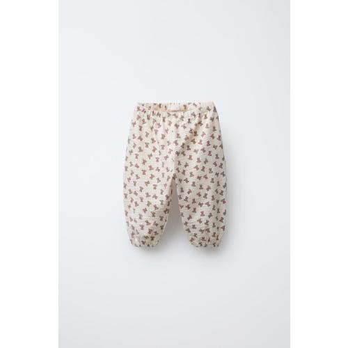 BEAR JOGGER PANTS - Ecru | ZARA United States