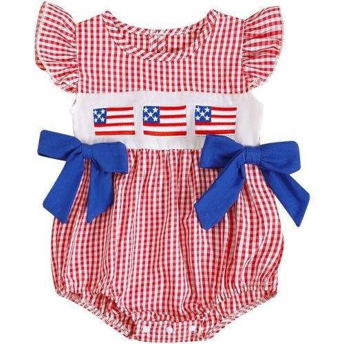 My First Christmas Baby Girl Outfit Infant Plaid Bubble Romper Shamrock Embroidery Irish Day Spring Clothes