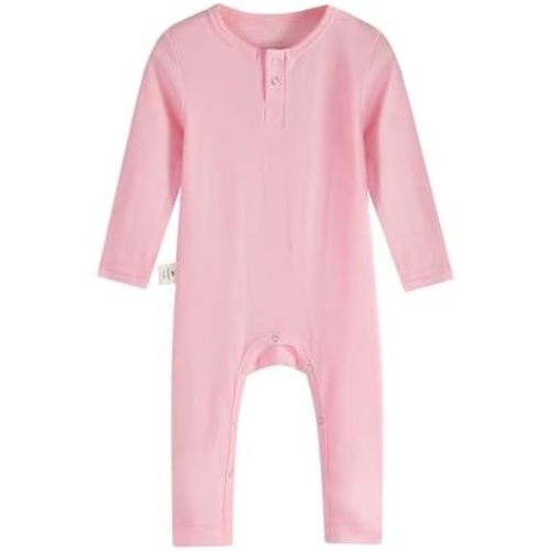 Baby Merino Wool Silk One-Piece Romper with Snaps