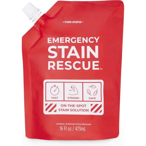 Emergency Stain Rescue Stain Remover Spray - Carpet Cleaner Spray - Wine & Coffee Stain Removal - 16 Fl Oz (Pack of 1)