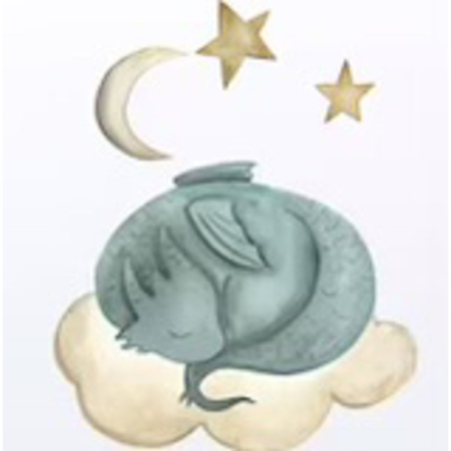 Set #4 (sleeping dragon on the clouds)