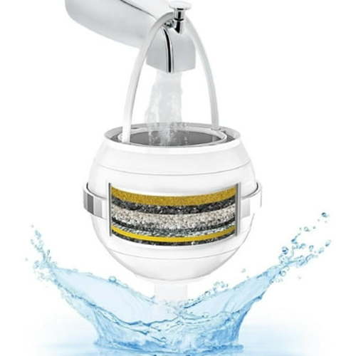Bath Filter for Tub - Kinder Filter for Bathtub Eczema - Bath Water Ball Filter for Tub Faucet to Remove Lead,Chlorine and Fluoride - Hard Water Softener to Improves Skin, Hair and Nails Condition