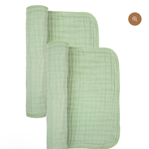 Cloud Muslin™ Burp Cloth 2 Pack - Sage
