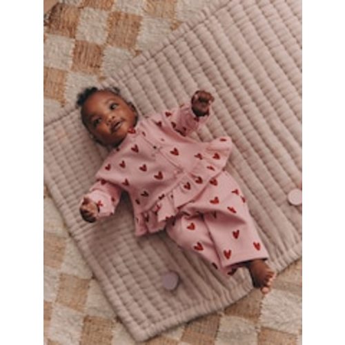Buy Pink Heart Top & Leggings Set 2 Piece (0mths-2yrs) from Next USA