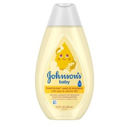 Johnson's Head-To-Toe Gentle Baby Body Wash & Shampoo For Sensitive Skin - 13.6 fl oz