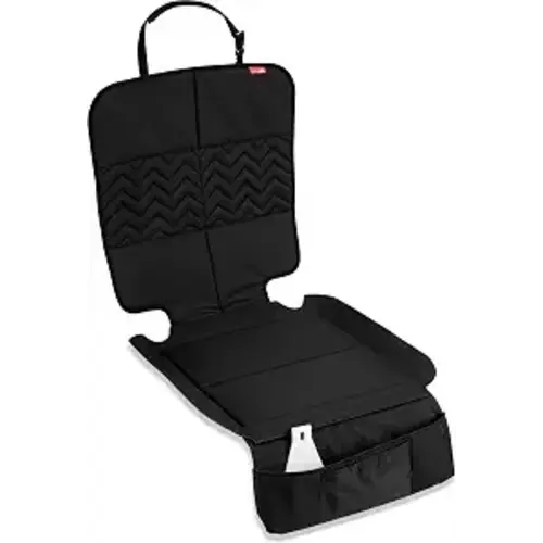 Skip Hop Clean Child Car Seat Protector, Universal Baby Carseat Cover with Clean Sweep Crumb Catcher