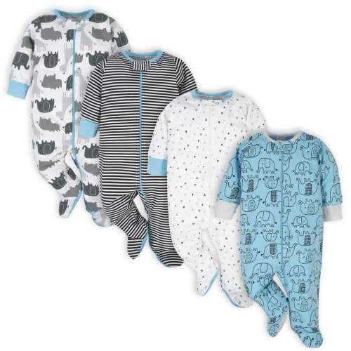 4-Pack Baby Neutral Elephant Sleep 'N Plays – Gerber Childrenswear