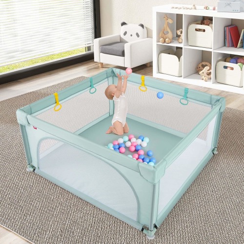 Costway Baby Playpen Infant Large Safety Play Center Yard w/ 50 Ocean - See Details