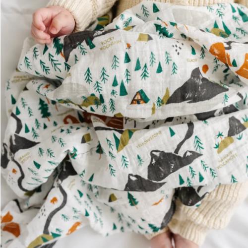 National Parks Swaddle (Mini Pattern)