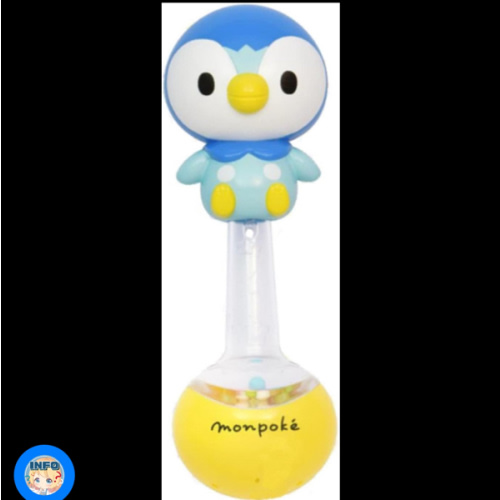 Toy Royal Monpoke Pukapuka Floating Bath Time Rattle Toy Piplup