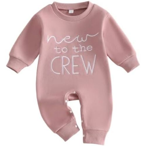 Infant Baby Girl Jumpsuit Fleece Romper Newborn Fall Winter Clothes
