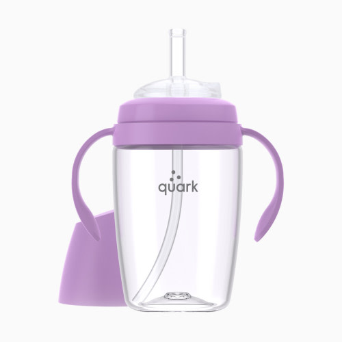Quark BuubiBottle Sip Toddler Sippy Cup - Purple