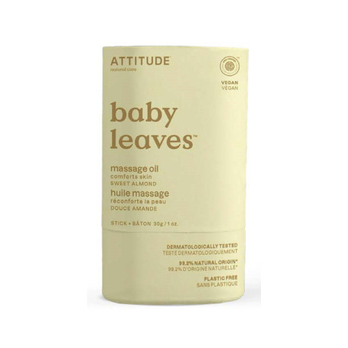 Buy ATTITUDE Baby leaves Massage Oil Sweet Almond at Well.ca | Free Shipping $35+ in Canada