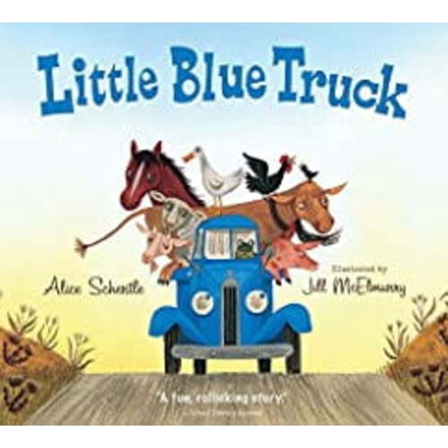 Alice Schertle Little Blue Truck Board Book with Truck Sounds and Animal Friends
