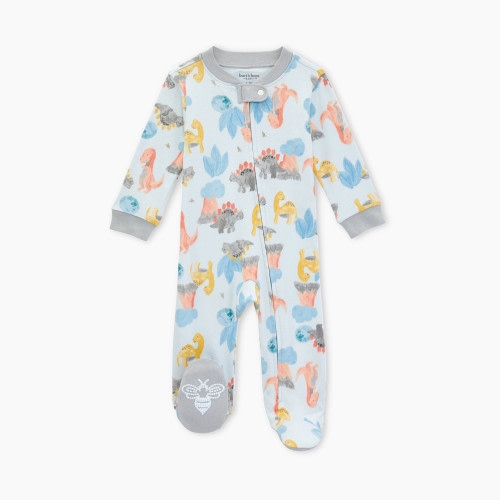 Burt's Bees Baby Sleep & Play Pajamas Organic Cotton - Blue, 3-6 Months