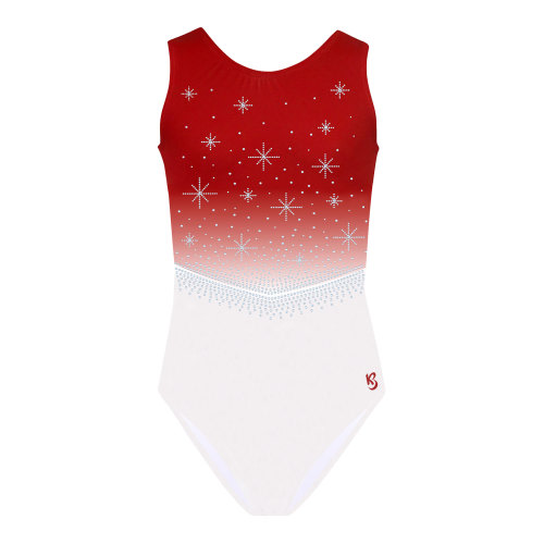 Snowfall Red Leotard