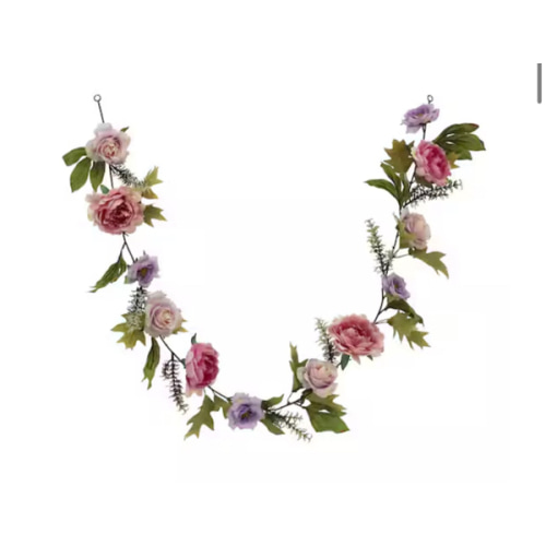6ft. Pink Peony & Rose Garland by Ashland®