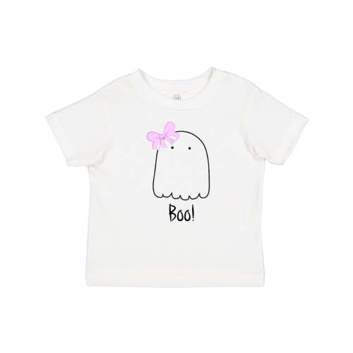 Inktastic Boo Ghost Girls Baby T-Shirt