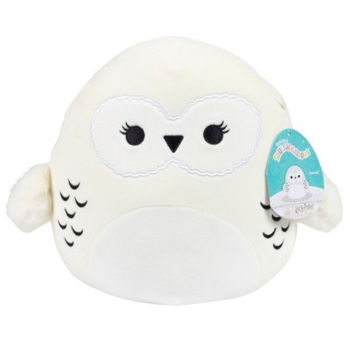 Squishmallows Original Harry Potter 10-Inch Hedwig Plush - Medium-Sized Ultrasoft Official Jazwares Plush - for Kids, Girls & Boys