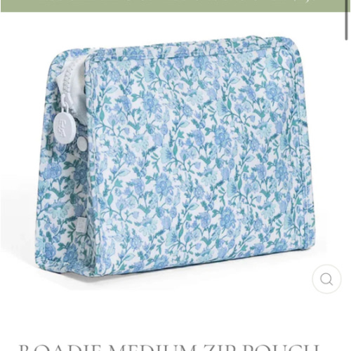 Roadie Medium Zip Pouch - Hamptons Floral