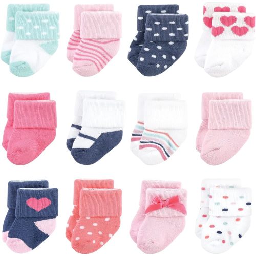 Little Treasure Baby Girls' Newborn Socks