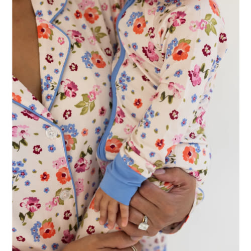 Clara Floral Zipper Romper – In My Jammers